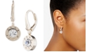 DKNY Crystal Logo Drop Earrings, Created for Macy's